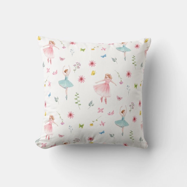 Ballerina Pattern   Cushion (Front)