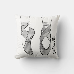 Ballerina Personalised Ballet Cushion