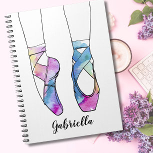 Ballerina Personalised Ballet Notebook