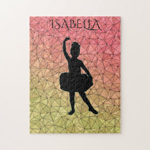 Ballerina personalized puzzle. jigsaw puzzle