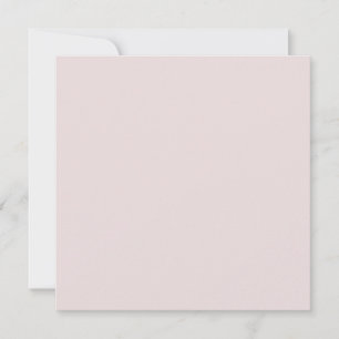Ballerina Pink Solid Colour  Card