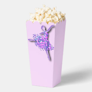 Ballerina Popcorn Box Ballet Dancer Woman