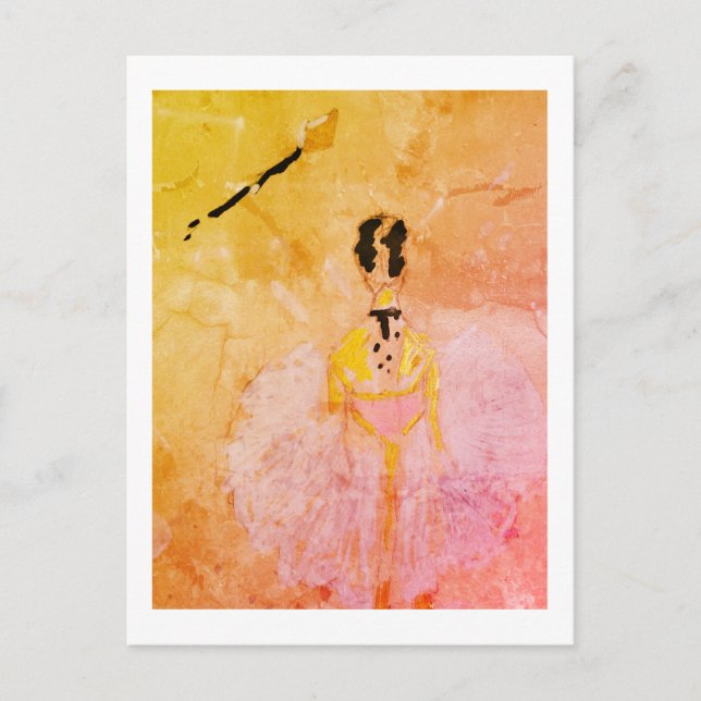 Ballerina Postcard (Front)