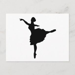 Ballerina Postcard
