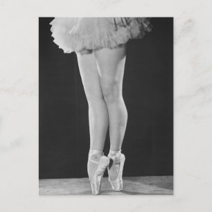 Ballerina Postcard