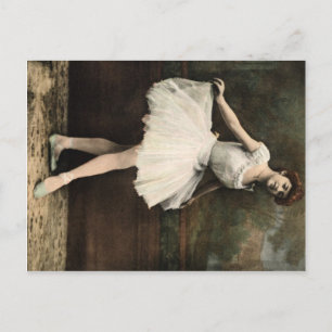 Ballerina Postcard