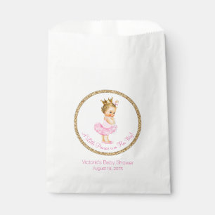 Ballerina Princess Pearls Tutu Baby Shower Favour Bags