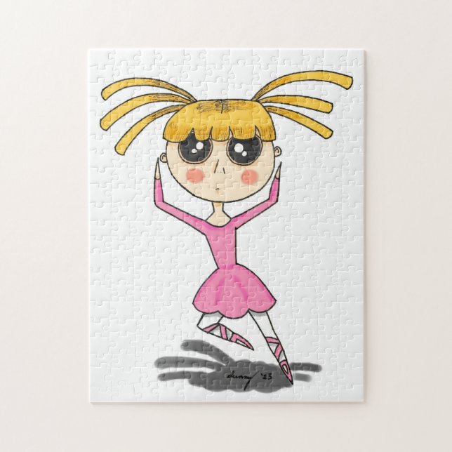 Ballerina Puzzle (Vertical)
