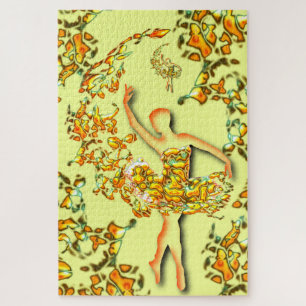 Ballerina Puzzle Gift Ballet Dancer Girl