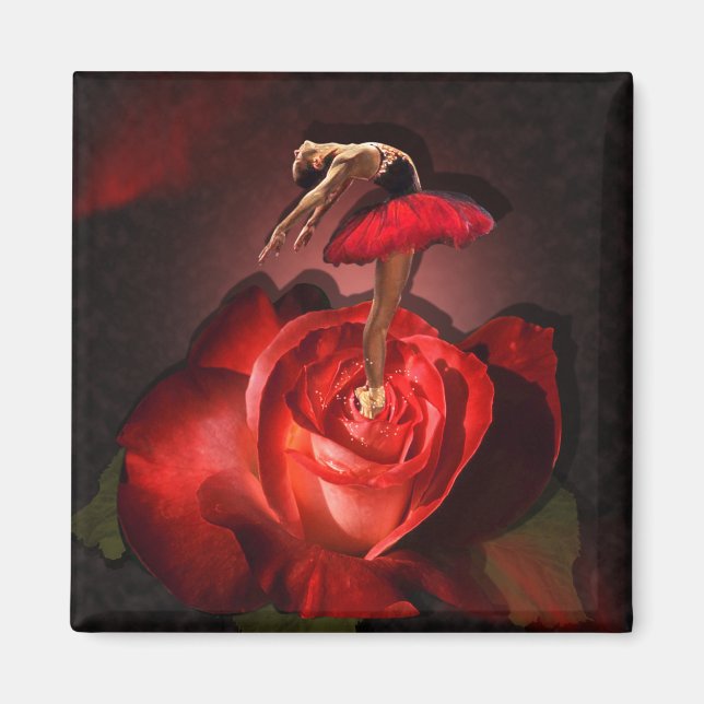 Ballerina Rose - Magnet (Front)