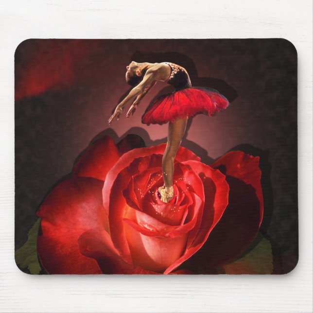 Ballerina Rose - Mousepad (Front)