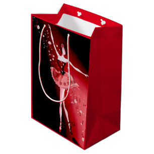 Ballerina & Roses Ruby Medium Gift Bag