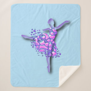 Ballerina Sherpa Blanket