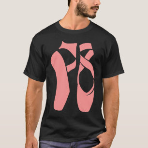 Ballerina shoes ballet lace shoes slippers T-Shirt