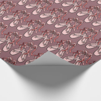 Ballerina Shoes Wrapping Paper