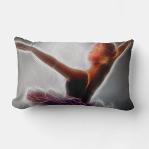 Ballerina shows her lines lumbar cushion