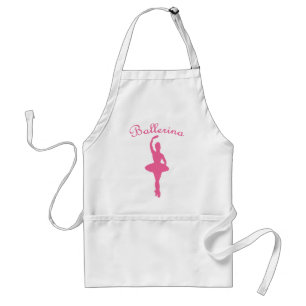 Ballerina Silhouette Standard Apron