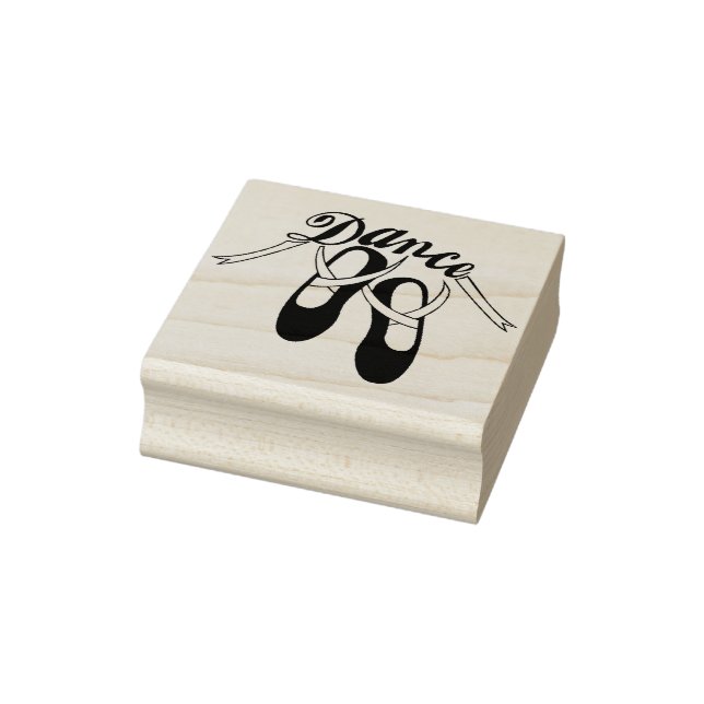 Ballerina Slippers Rubber Stamp (Stamp)
