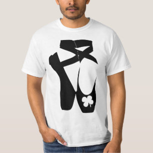 Ballerina St Patricks Day Dance Shoes For Ballet D T-Shirt
