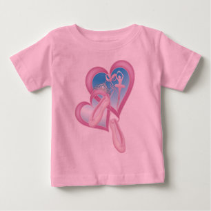 Ballerina Sweetheart Baby T-Shirt