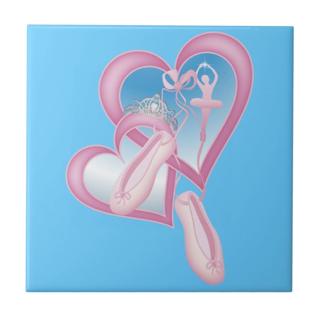 Ballerina Sweetheart Tile (Front)