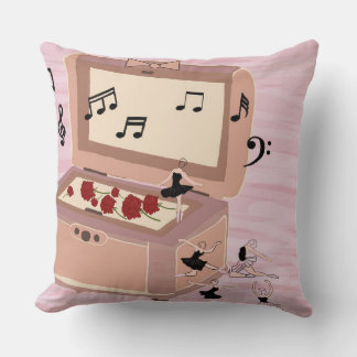Ballerina Symphony in a Box - Ballerina Art Cushion