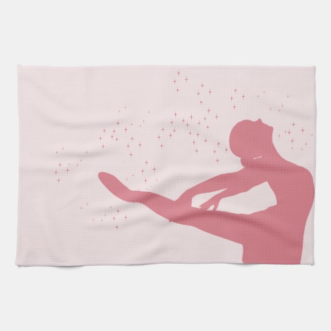 Ballerina Tea Towel (Horizontal)