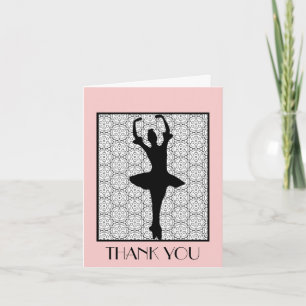 Ballerina - Teacher Appreciation Thank You Card