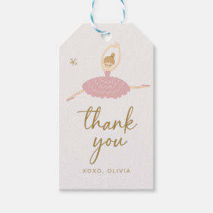 Ballerina Thank You Tag • Ballet Thank You Tag