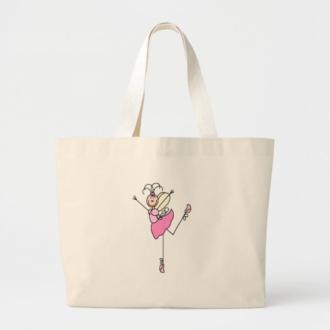 Ballerina Three Stick Figure Bag (Front)
