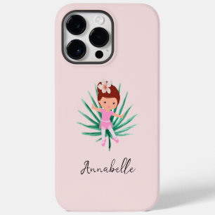 Ballerina Tropical Life iPhone 14 Pro Max Case