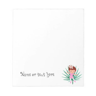 Ballerina Tropical Notepad