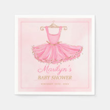 Ballerina Tutu Dress Baby Shower Birthday