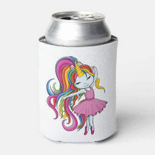 Ballerina Unicorn  Can Cooler