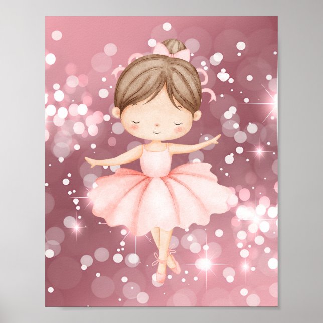 Ballerina Wall Art (Front)