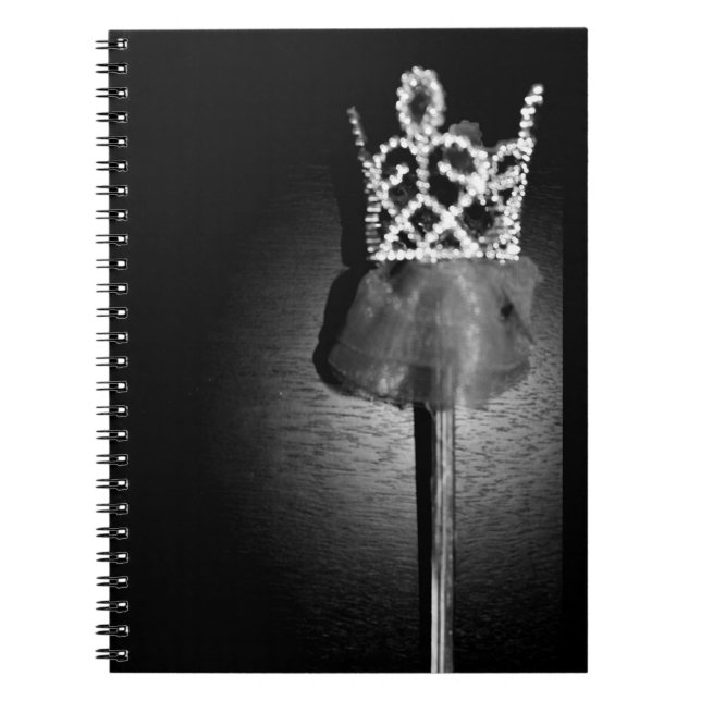 Ballerina Wand Spiral Notebook (Front)