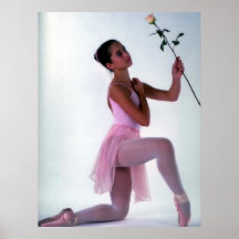 Ballerina with Flower