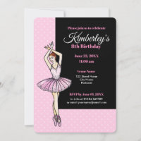 Ballerina with Pink Dress and Pointe Shoes