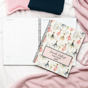 Ballerina Yearly Planner Custom Hardcover