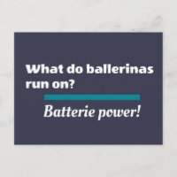 Ballerinas Ballet Dance Joke Batterie