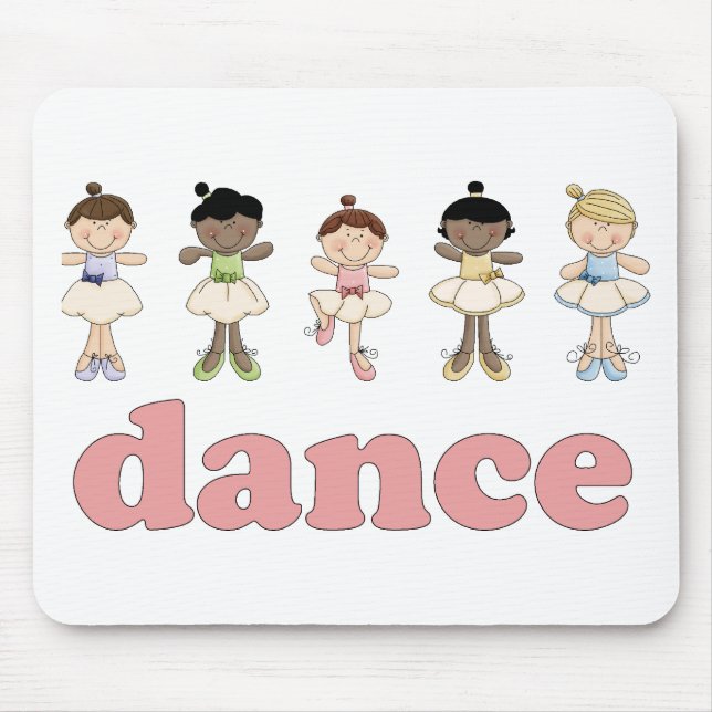 Ballerinas Dance Mouse Pad (Front)