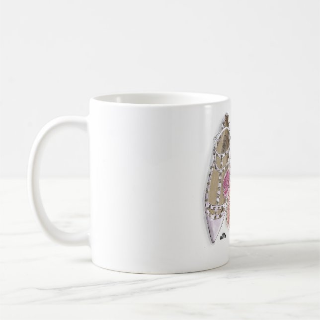 Ballerina's Dream Shoes Coffee Mug (Left)
