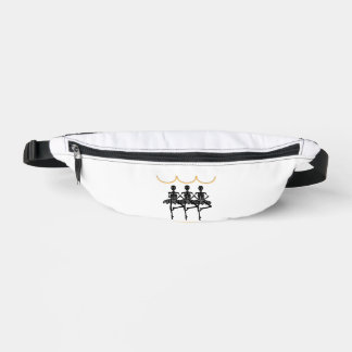 Ballerinas on Halloween Bum Bags