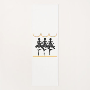 Ballerinas on Halloween Yoga Mat