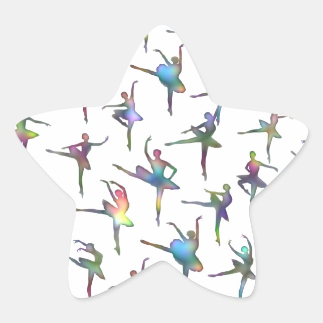 Ballerinas Star Sticker (Front)