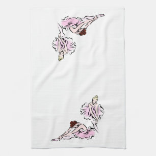 Ballerinas Tea Towel