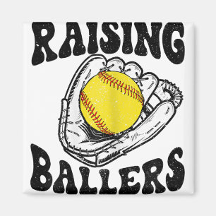 Ballers Softball Mum Baseball Mum Mothers Day Gift Magnet
