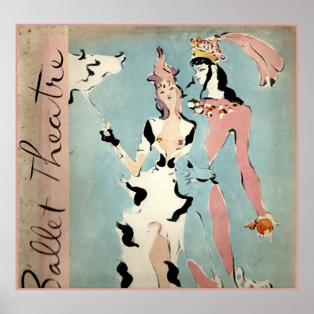 Ballet and Theatre Poster (Front)