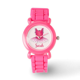 Ballet Ballerina Dance Tutu Personalised Watch