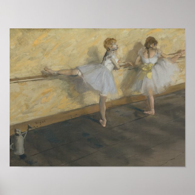 Ballet Ballerina Degas Dance Poster (Front)